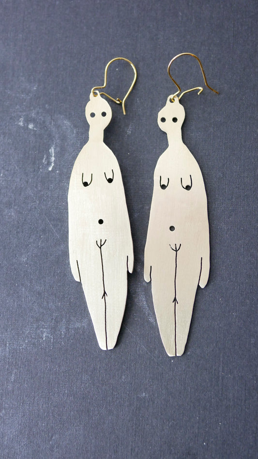 "Kom och ta mig" viskar du | Örhängen och dikt