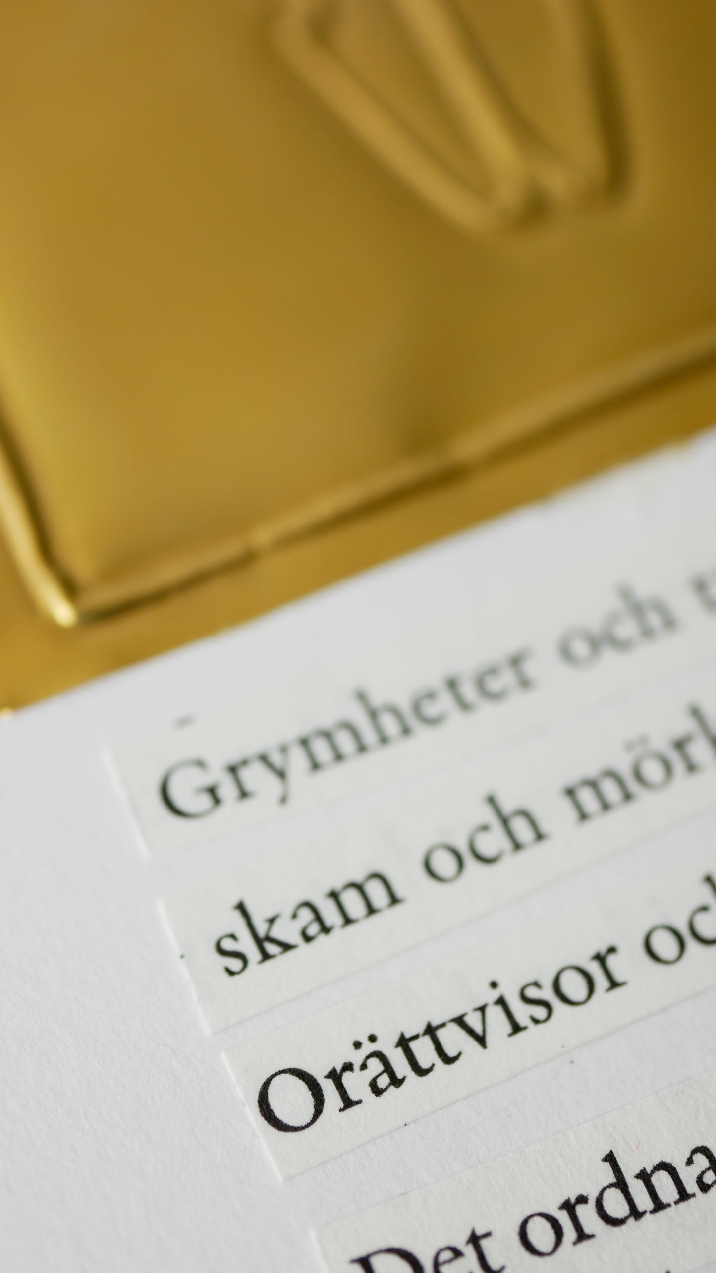 Det ordnar sig | Mässingsbild