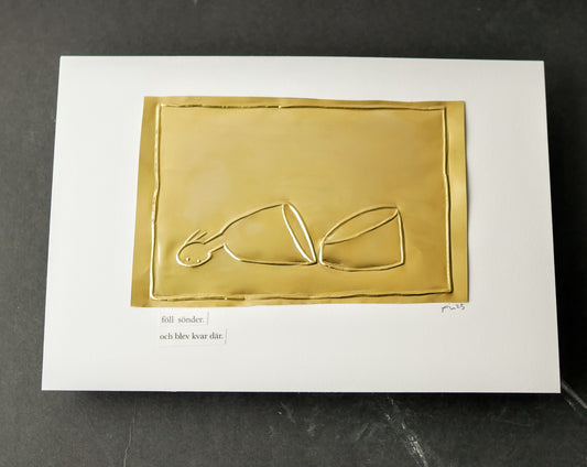 Falla isär | Mässingsbild