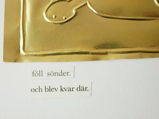 Falla isär | Mässingsbild