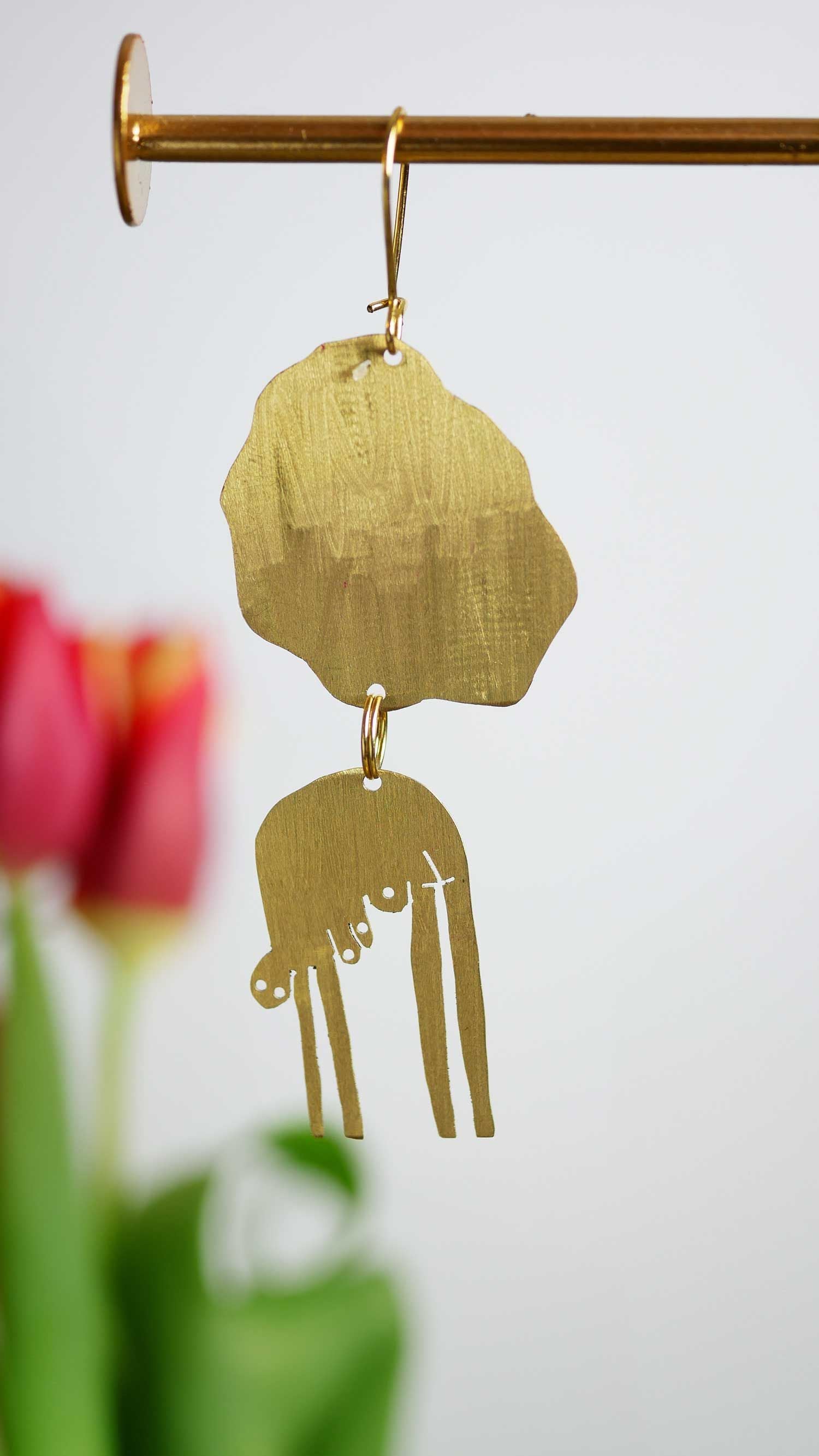 Ångestmoln ovanför -