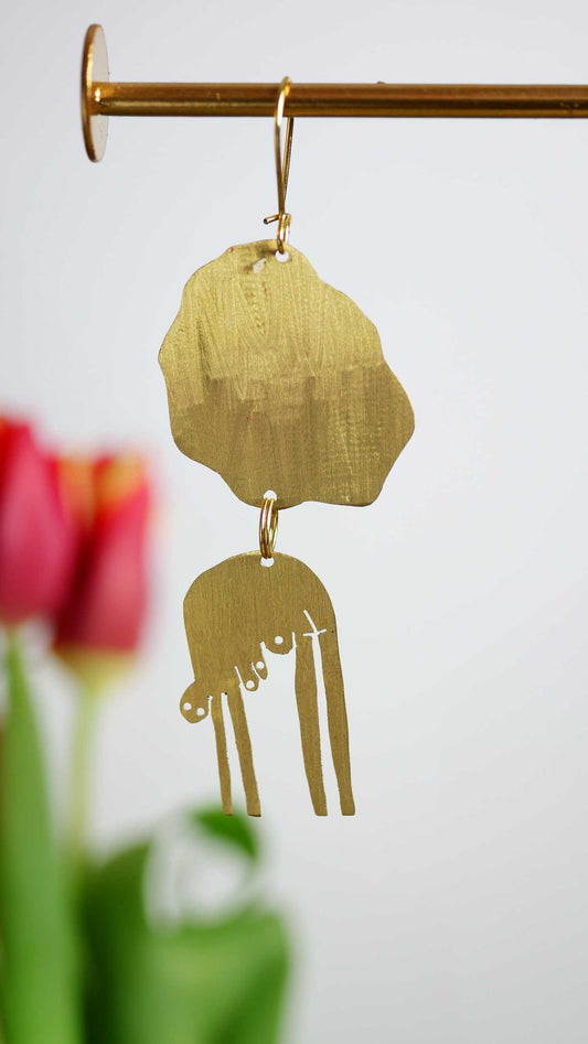 Ångestmoln ovanför -