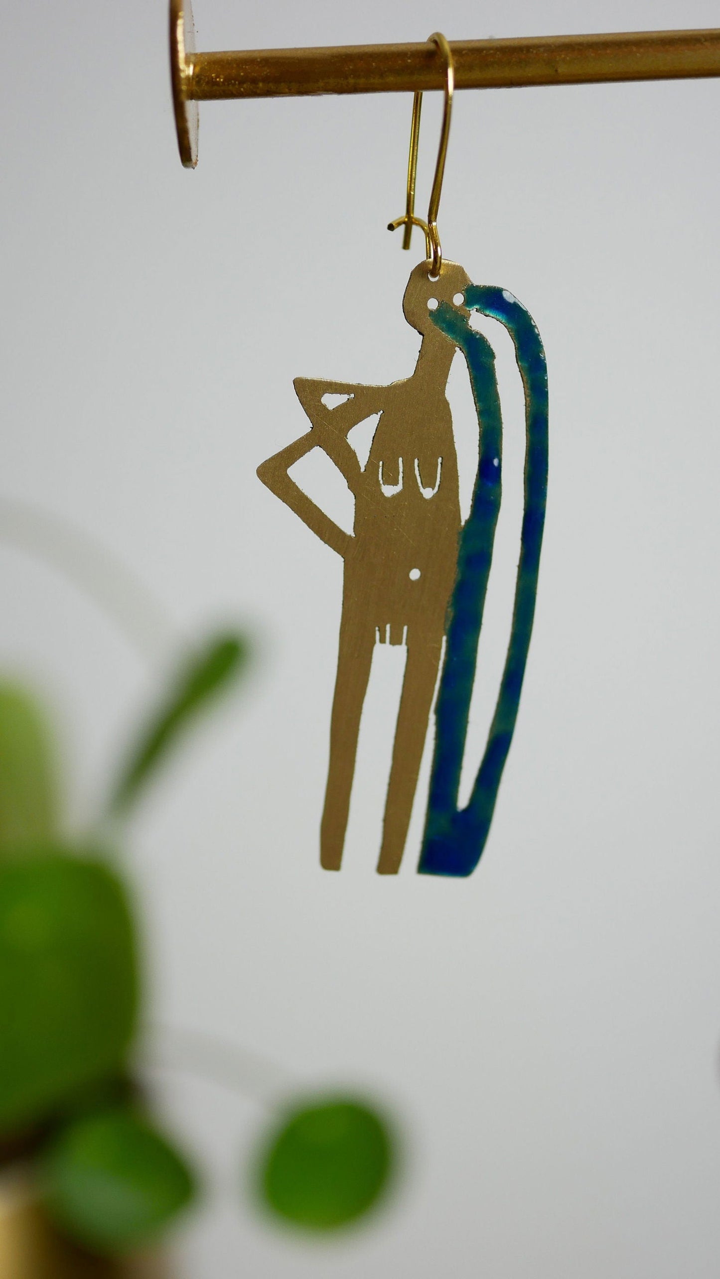 Kvinna som gråter floder -