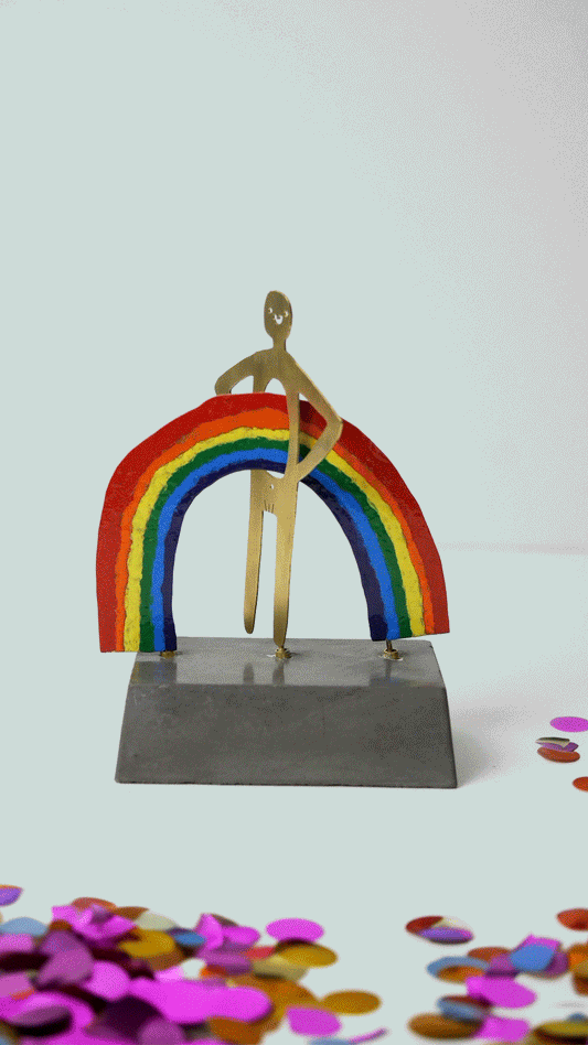 Regnbåge genom kroppen -