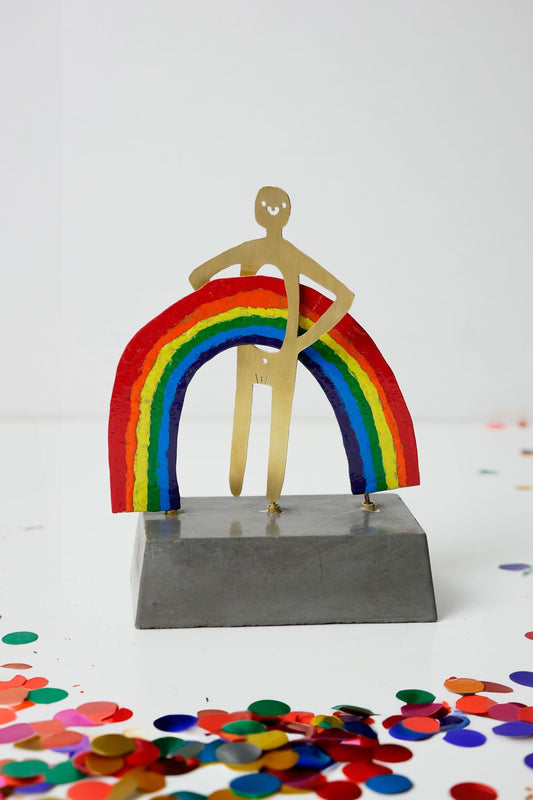 Regnbåge genom kroppen -