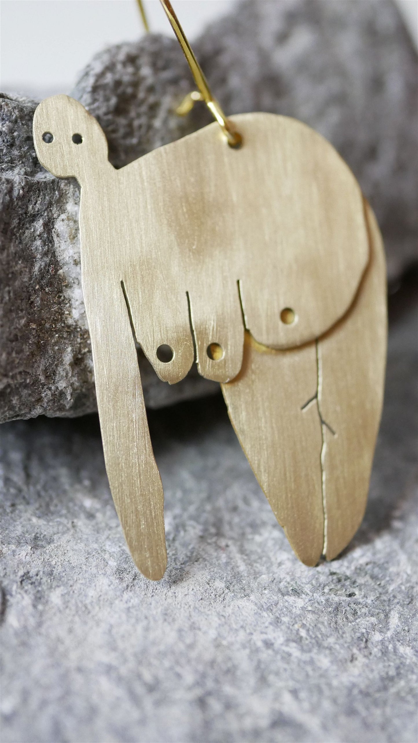 Rumpan upp - brösten ner -