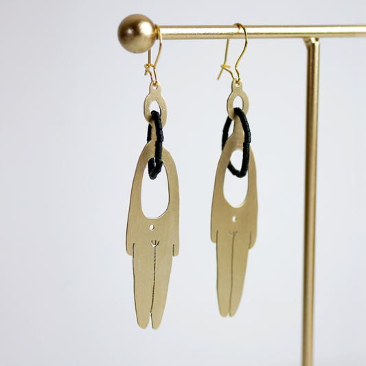 Cirkel av mörker | Örhänge