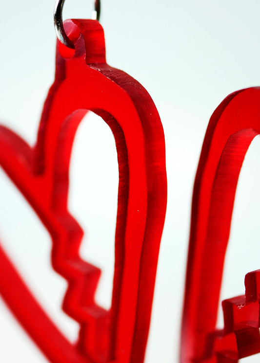 Hjärta krossat på insidan