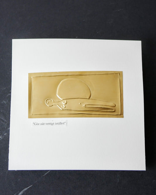 Något vettigt | Mässingsbild