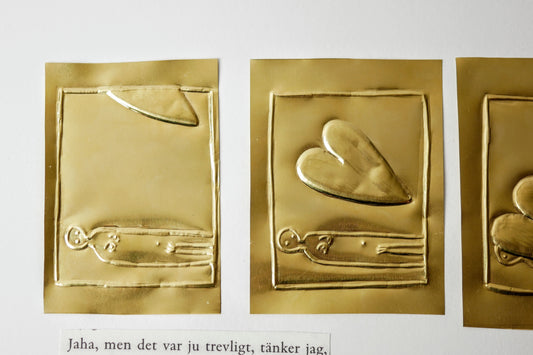 Trevligt | Mässingsbild