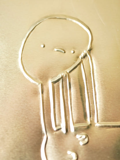 Stoppa tankarna | Mässingsbild