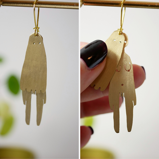 Utklädd till spöke -